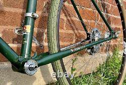 Cadre Schwinn Voyageur Roues Campagnolo Sim Works Crust Gravel King Columbus