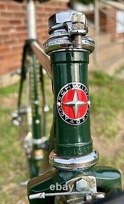 Cadre Schwinn Voyageur Roues Campagnolo Sim Works Crust Gravel King Columbus