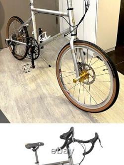 Cadre de vélo de route 20 pouces avec frein à disque, roues petites, 8 vitesses, pour enfant