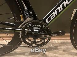 Cannondale Tranche Triathlon Vélo 51 (petit) Carbon Superteam Wheelset! Tri