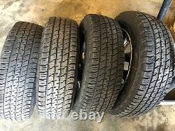 Ensemble De 4, 17 Jeep Compass Trailhawk Wheels And Tires, Like New Factory Oem