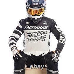 Ensemble de course de motocross Fasthouse Grindhouse Hot Wheels MX Gear Jersey/Pants Combo