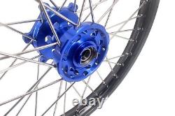 Ensemble de roues de moto tout-terrain Enduro KKE 21/18 adaptées pour Suzuki DRZ400SM 2005-2022 avec disque