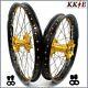Kke 21/18 Enduro Wheels Set De Jantes Pour Suzuki Drz400sm Drz400s / E Drz400 Gold Nippl