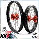 Kke Wheels 1.417 & 1.614 Pour Ktm85 Sx Petites Roues Jantes Set Orange 2003-2018