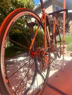 Petit vélo de route en titane extraléger Merlin avec coupleurs S & S et étui de voyage