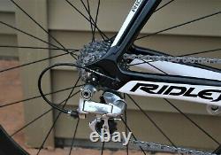 Ridley Dean Carbon Tri Triathlon Pro Bike Cycleops Wheelset, Petit Aéro Tt De 52 CM