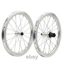 Roues 16 pouces Plus 1 3/8 349 V Frein sur jante 8-11 vitesses pour ensemble de roues de vélo pliant