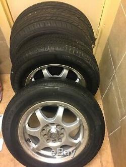 Roues Universelles Sept X 4 Ensemble Withtires 14 X5.5 5-100.00 / 114.30 35 Slmeml Used
