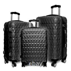 Valises Hard Shell Travel Trolley 4 Roues Main Petit Grand Bagage 20/24/28